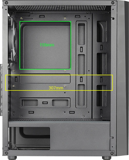 AeroCool Delta, Acrylfenster
