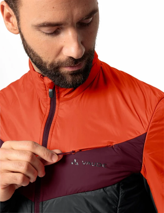 Vaude Kuro Insulated Fahrradjacke glowing red (Herren)