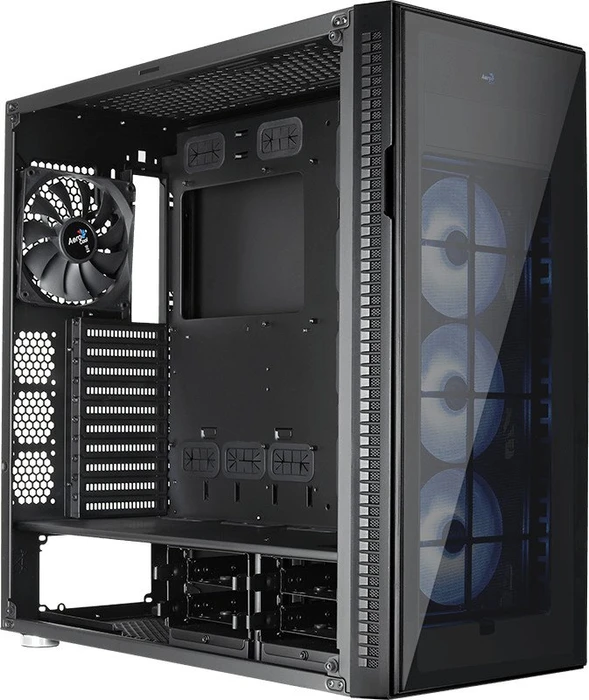 AeroCool Quartz Pro RGB, Glasfenster