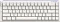 Mchose Ace 68 Turbo HE Gaming Keyboard, Nova White, LEDs RGB, Mount Tai Magnetic Switch GT, USB, US Vorschaubild