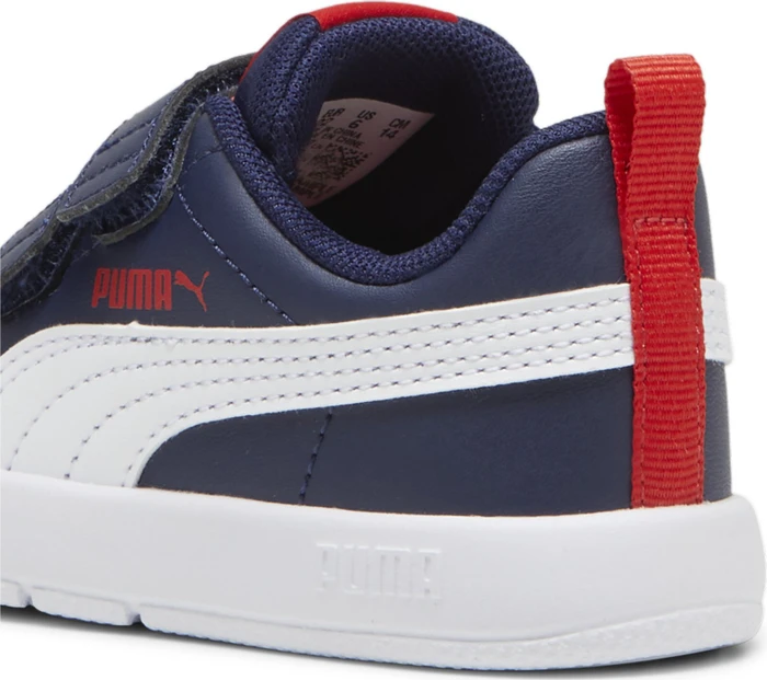 Puma Courtflex V3 puma navy/puma white/puma red (Junior)