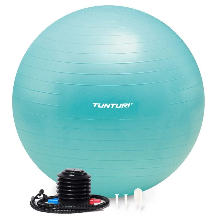 Tunturi Anti Burst 65cm Gymnastikball türkis