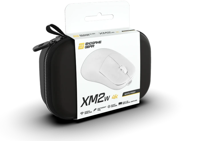 Endgame Gear XM2w 4k Wireless Gaming Mouse White Frost, USB