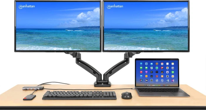 Manhattan 10-in-1 Docking Station, USB-C 3.1 [Stecker]