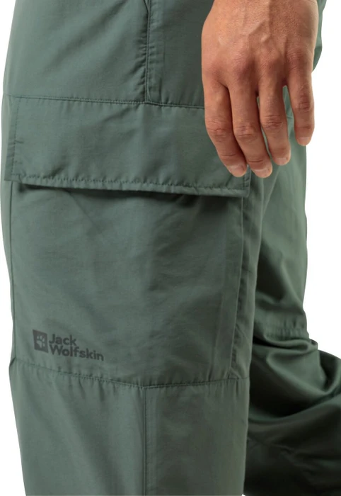 Jack Wolfskin Barrier Hose lang hedge green (Herren)
