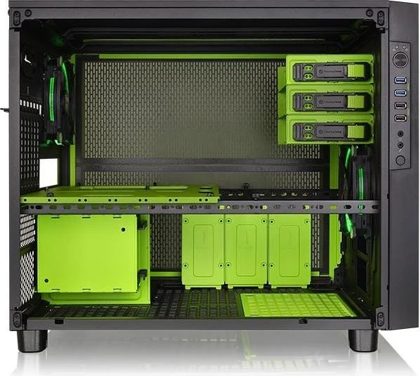Thermaltake Core X5 Riing Edition, Acrylfenster