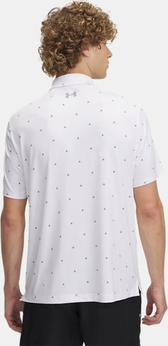 Under Armour Playoff 3.0 Poloshirt kurzarm white/steel (Herren)