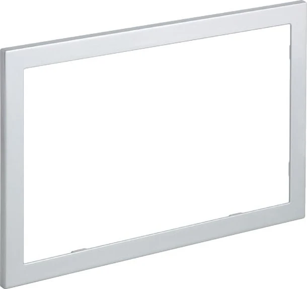 Geberit Abdeckrahmen für Sigma60 Betätigungsplatte, verchromt, gebürstet, easy-to-clean-beschichtet