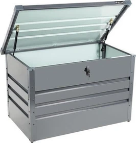 Zipper Metall Gartenbox anthrazit