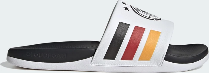 adidas Adilette Comfort 2.0 Duschsandale cloud white/core black/collegiate gold