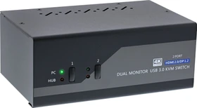 InLine 2-Port HDMI DisplayPort KVM-Switch (62642I)