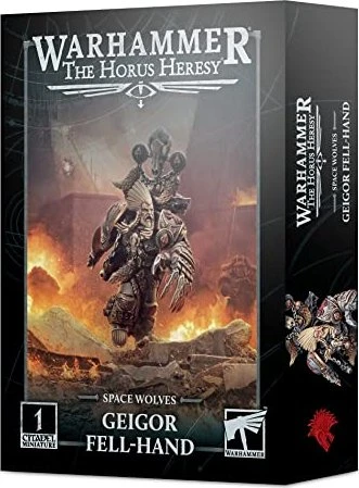Games Workshop Warhammer The Horus Heresy - Space Wolves - Geigor Fell-hand