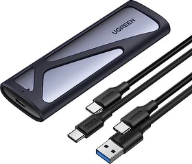 Ugreen CM400, M.2 NVMe/SATA SSD Enclosure, USB-C 3.1 (90264)