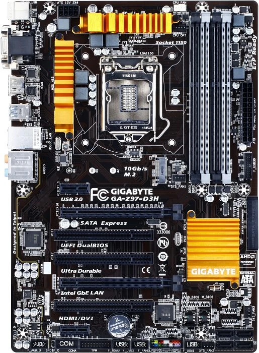 GIGABYTE GA-Z97-D3H (Intel 1150)