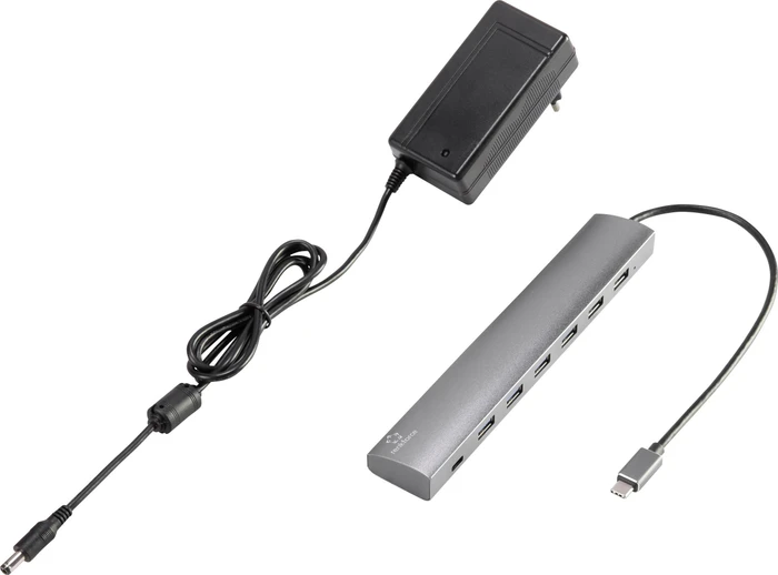 Renkforce 6+1-Port USB-Hub, USB-C 3.0 [Stecker]