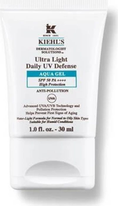 Kiehl's Ultra Light Daily UV Defense Aqua Gel LSF50, 60ml