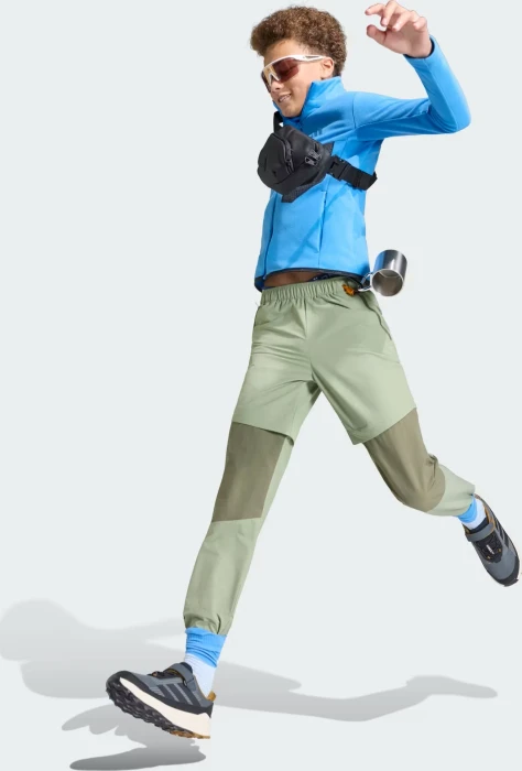 adidas Terrex Multi Full-Zip Fleece Funktionsjacke ray blue (Junior)