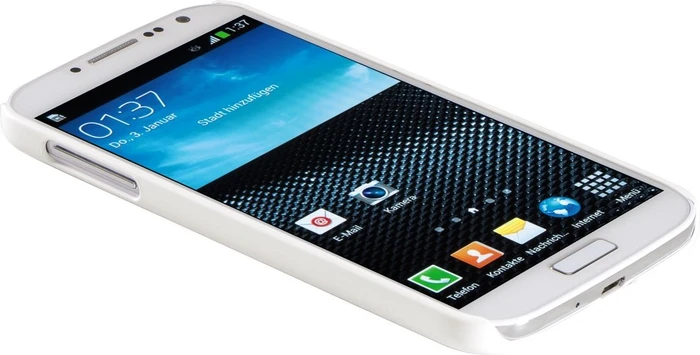 Hama Rubber für Samsung Galaxy S4 weiß