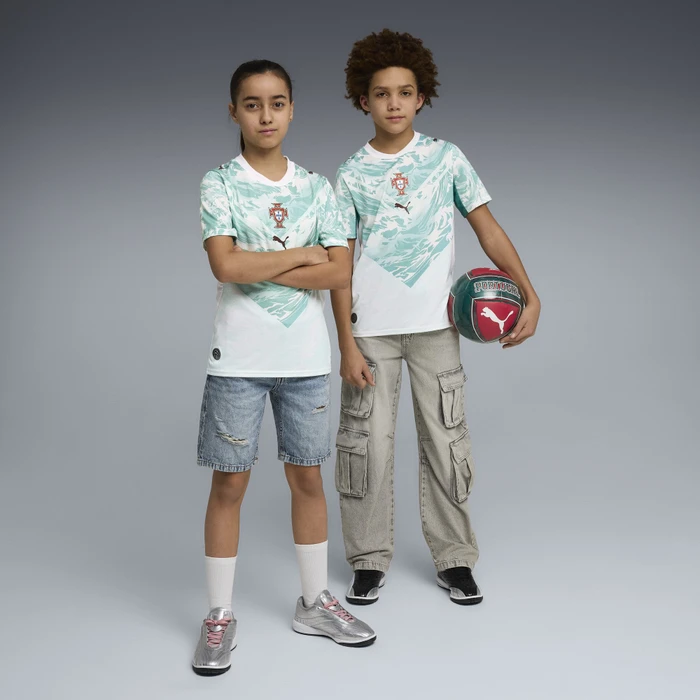 Puma FIFA WM 2026 Portugal Auswärtstrikot kurzarm (Junior)