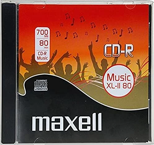 Maxell Music XL-II 80 CD-R 80min/700MB, 52x, 1er Jewelcase