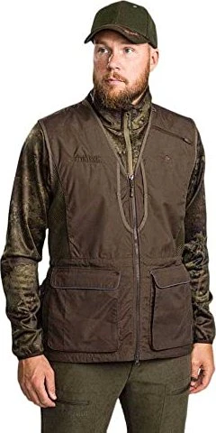Pinewood Dog Sports 2.0 Funktionsweste suede brown/dark olive (Herren)