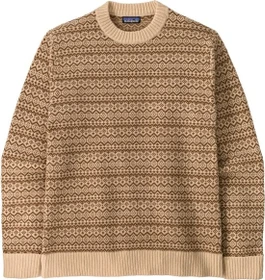 Patagonia Recycled Wool Blend Strickpullover snow squail: natural (Herren)