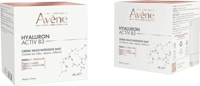 Pierre Fabre Avène Hyaluron Activ B3 multi-intensive Nachtcreme, 40ml