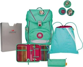 DerDieDas ErgoFlex Peppermint Pony Schultaschen-Set, 5-tlg.
