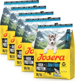 Josera Junior High Protein, mit Sea Fish, 4.50kg (5x 900g)