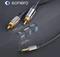 Sonero Premium 1x 3.5mm Klinke auf 2x Cinch Stereo Kabel 12.5m Vorschaubild