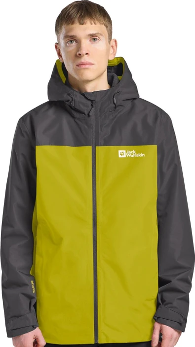 Jack Wolfskin Taubenberg 3in1 Funktionsjacke chartreuse (Herren)