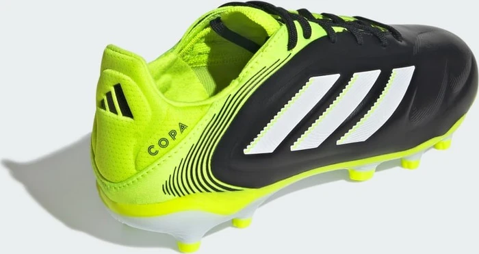 adidas Copa Pure 3 Club FG/AG core black/cloud white/lucid lemon (Junior)