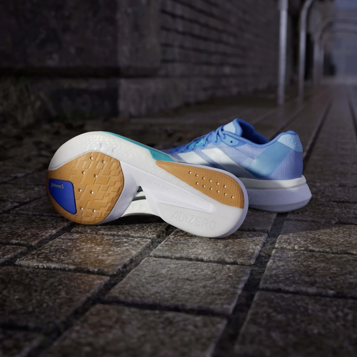 adidas Adizero Boston 13 blue fusion/zero metalic/glow blue (Damen)