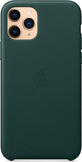 Apple Leder Case für iPhone 11 Pro waldgruen