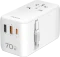 LogiLink USB-A/C Reiseladegerät GaN 70W weiß Vorschaubild