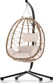 Juskys Aria Hängesessel beige