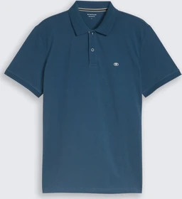 Tom Tailor Piqué Poloshirt kurzarm blau (Herren)