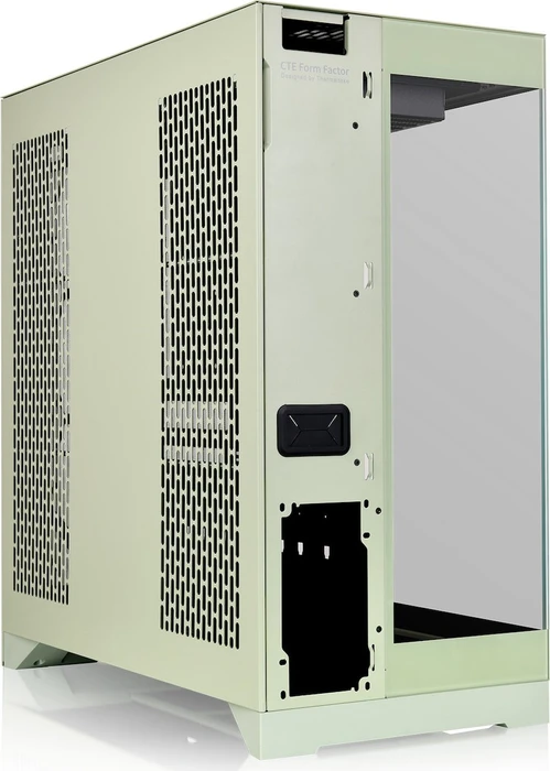 Thermaltake CTE E550 MX, grün, Glasfenster