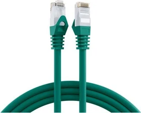 EFB Elektronik CCA Patchkabel, Cat6, U/UTP, RJ-45/RJ-45, 0.25m, grün