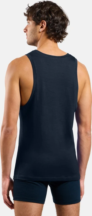 Odlo Natural Merino 160 Crew Funktionsshirt ärmellos dark sapphire (Herren)
