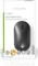 Nedis Silent Wireless Mouse, schwarz, USB Vorschaubild