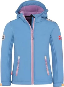 Trollkids Girls Trollfjord Funktionsjacke cornflower (Junior)