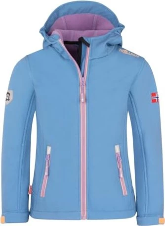 Trollkids Girls Trollfjord Funktionsjacke cornflower (Junior)