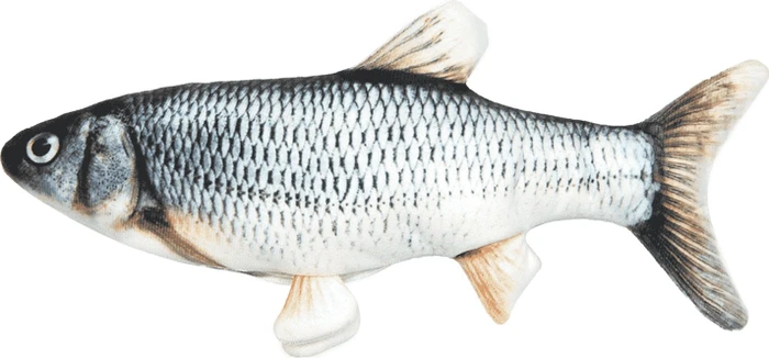 PetTec interaktiver beweglicher Fisch, Katzenspielzeug elektrisch mit Katzenminze, Katzen Beschäftigung/Cat Toy (15966)