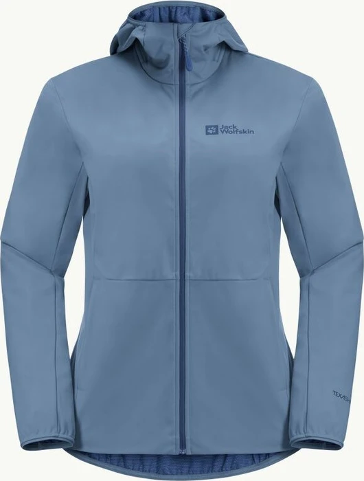Jack Wolfskin Feldberg Hoody Funktionsjacke elemental blue (Damen)