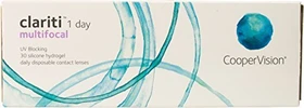 Cooper Vision Sauflon Clariti 1 day multifocal, +3.75 Dioptrien, 30 Stück