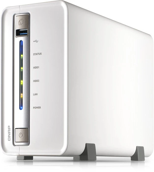 QNAP Turbo Station TS-251C, 1GB RAM, 1x RJ-45 1000Base-T, 1x USB-A 3.0