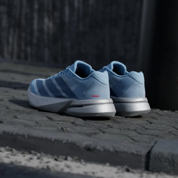 adidas Adizero Boston 13 clear sky/steel rw/silver metallic (Damen)