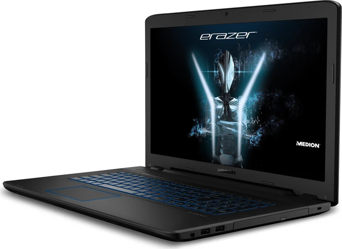 Medion Erazer P7651, Core i5-8250U, 8GB RAM, 256GB SSD, 1.50TB HDD, GeForce GTX 1050, DE