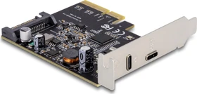 DeLOCK PCI Express x4 Karte zu 1 x SuperSpeed USB 20 Gbps, 1x USB-C 3.2, PCIe 3.0 x4